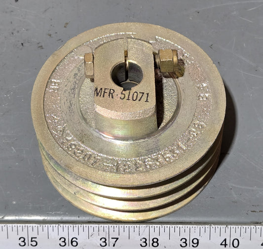 PULLEY,GROOVE 3020-01-060-2546 PN: 12253531-2